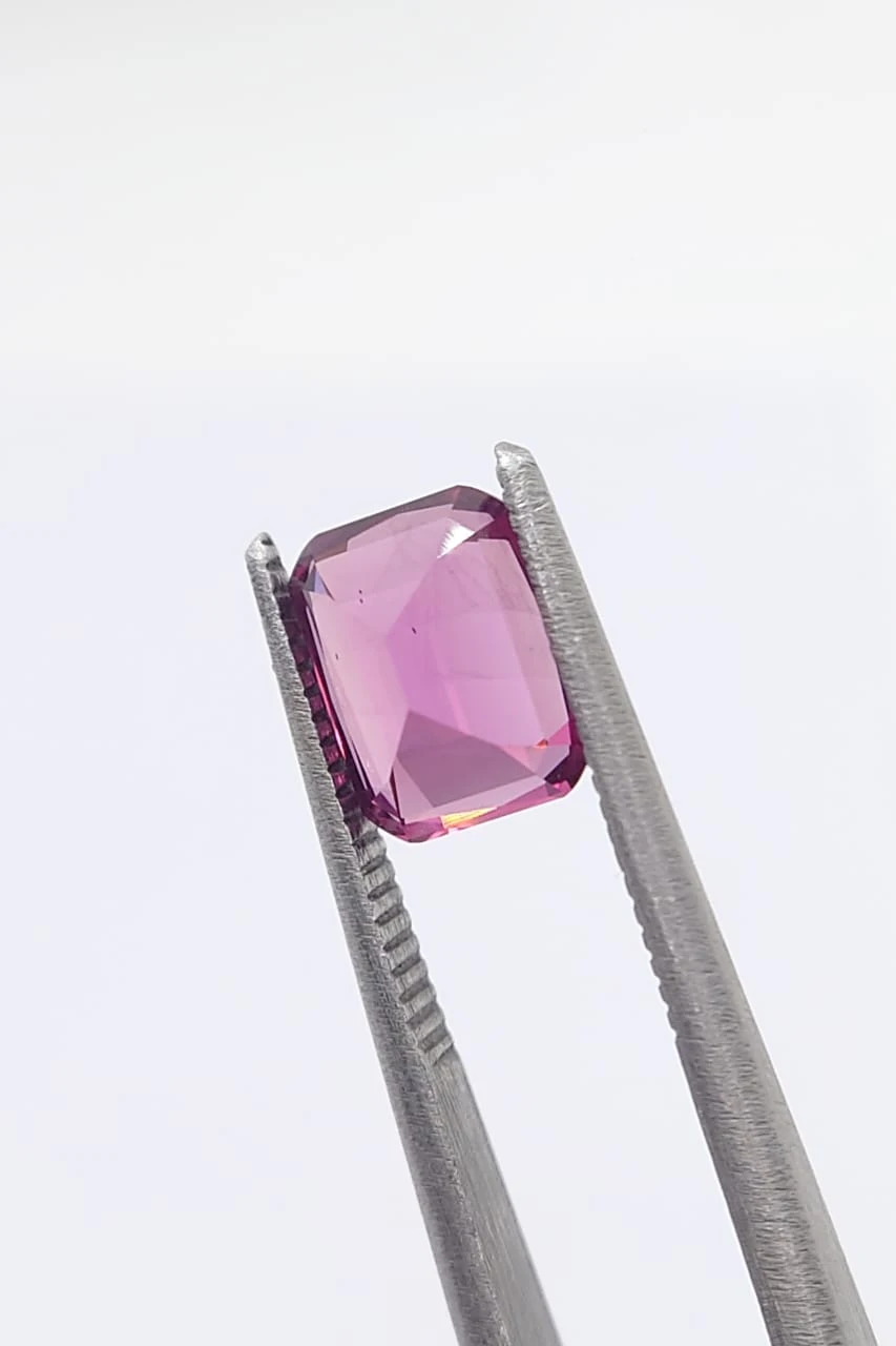 1.96ct Stunning Malaya Garnet Cushion Cut Loose Gemstone From Tanzania — view 6